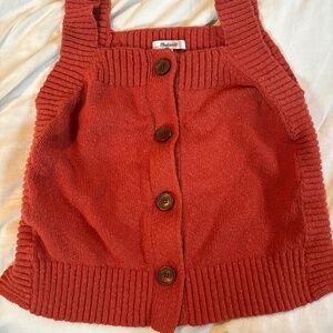 Madewell knitted tank top